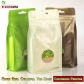 5 pcs Customize Printed Block Bottom Cookie Packaging Bags Resealable Foil Bag with Window